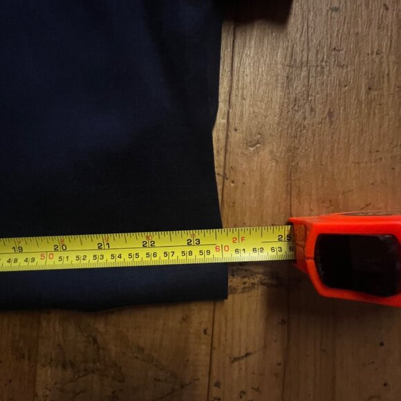 Jessica Howard Navy Blue Button Up Linen Dress Sz 20 Preppy Taillored Academia - Picture 13 of 14